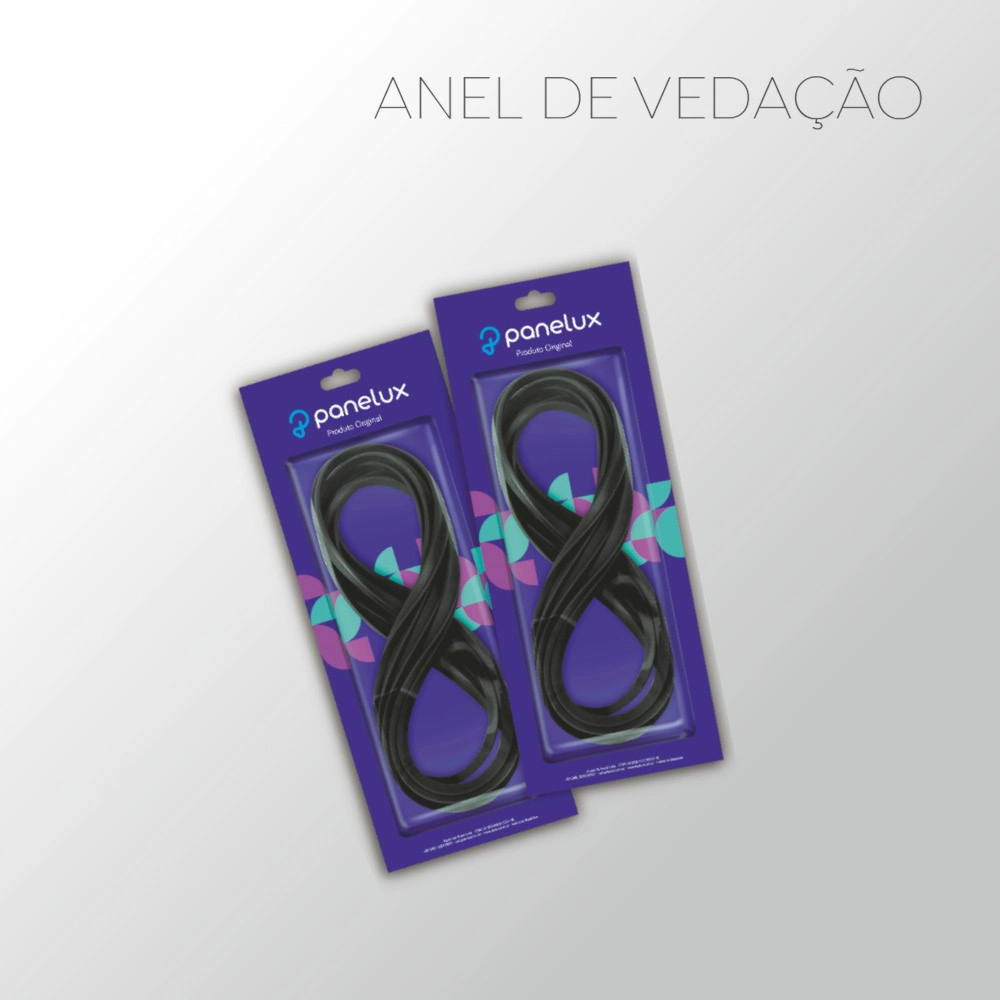 Kit com 6 Anéis de Vedação para Panela de Pressão 3L, 4L e 4,5L Fechamento Interno Panelux