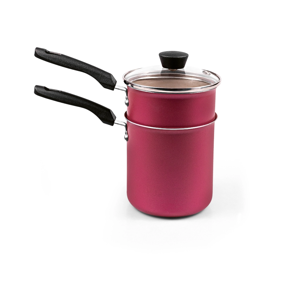 Cuscuzeira Individual Antiaderente Cereja 10 cm Magnific Panelux