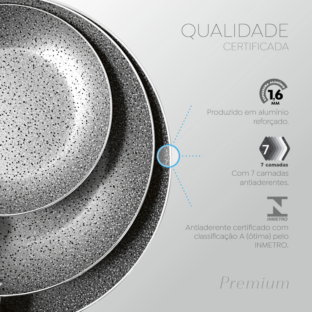 Frigideira Francesa sem tampa | Panelux: paixão por cozinhar
