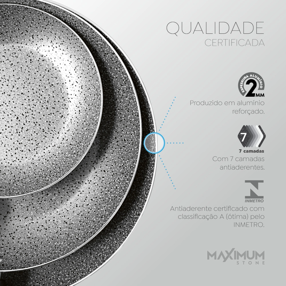 Frigideira Francesa com tampa | Panelux: paixão por cozinhar
