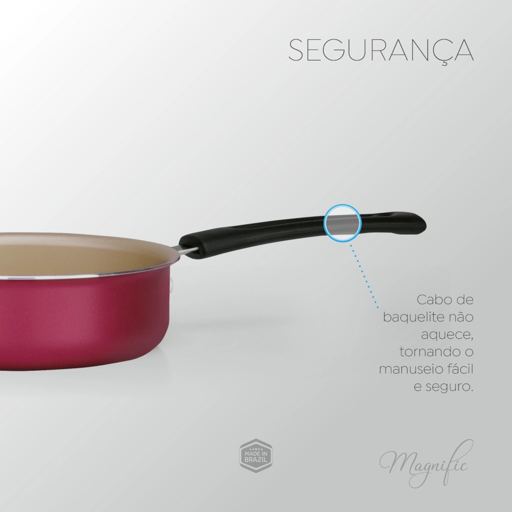 Frigideira de Ovo Antiaderente Cereja 12 cm Magnific Panelux