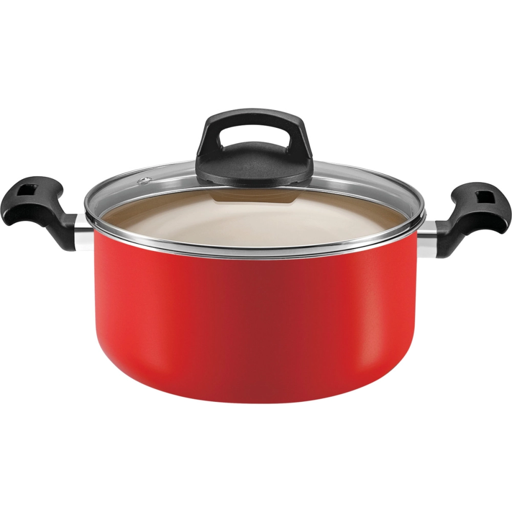 Caçarola Antiaderente Ø20 cm Vermelho Tomate Premium Caçarola Antiaderente Ø20 cm Vermelho Tomate Premium