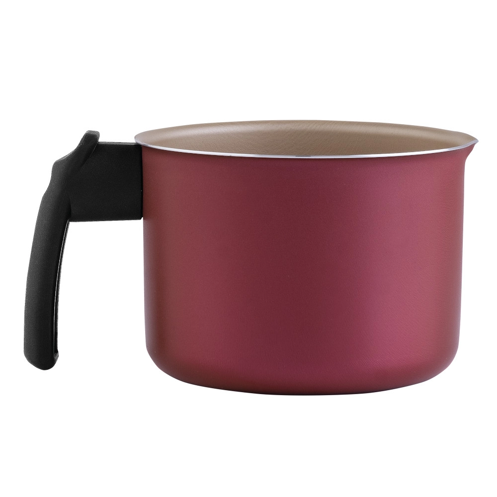 Fervedor Antiaderente Cereja com Interior Bege Premium 14cm – Panelux
