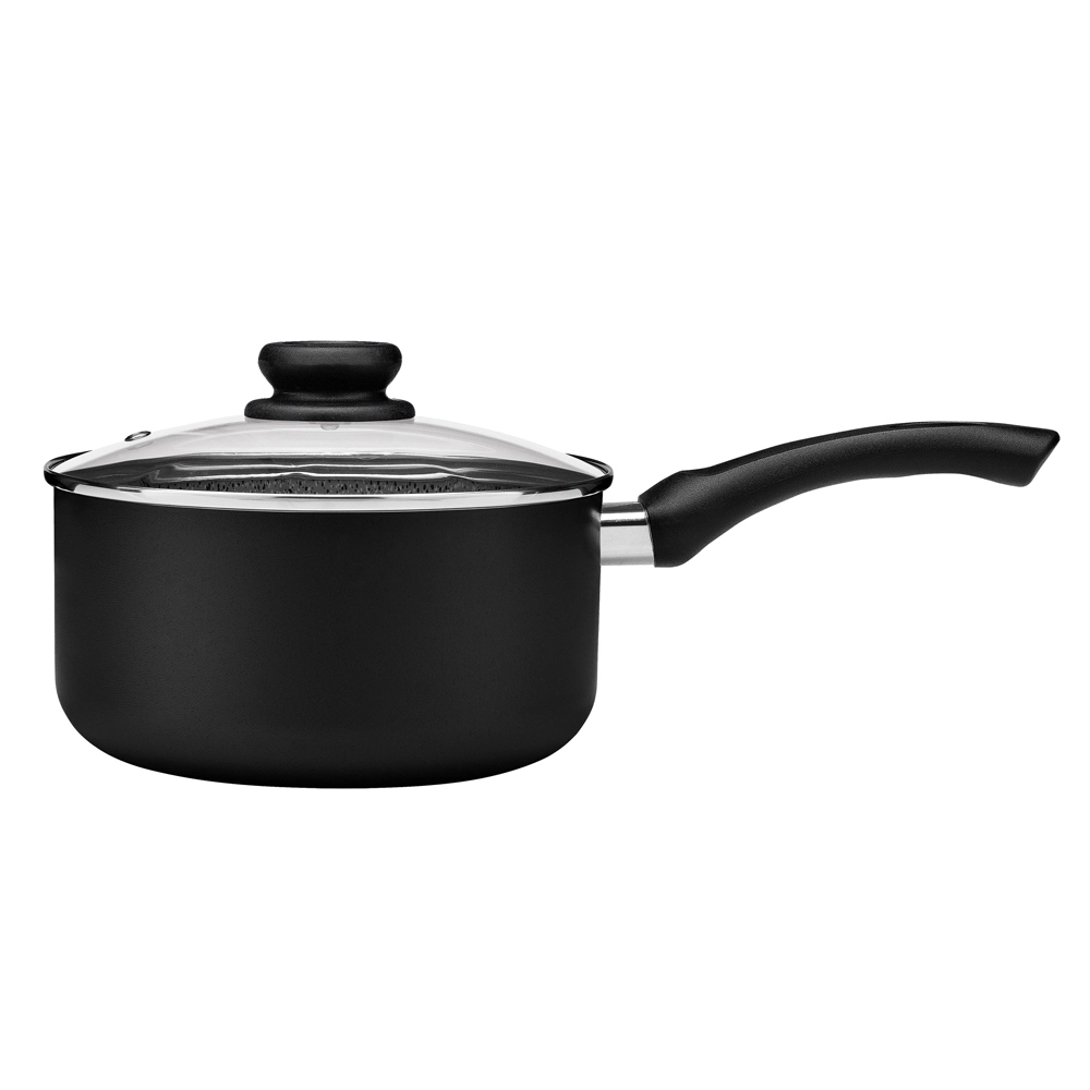 Panela Antiaderente Preta Maximum 18cm