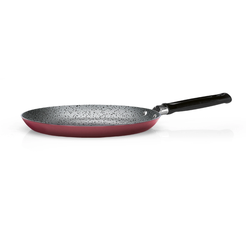 Panquequeira  Antiaderente Cereja Premium Stone 22cm